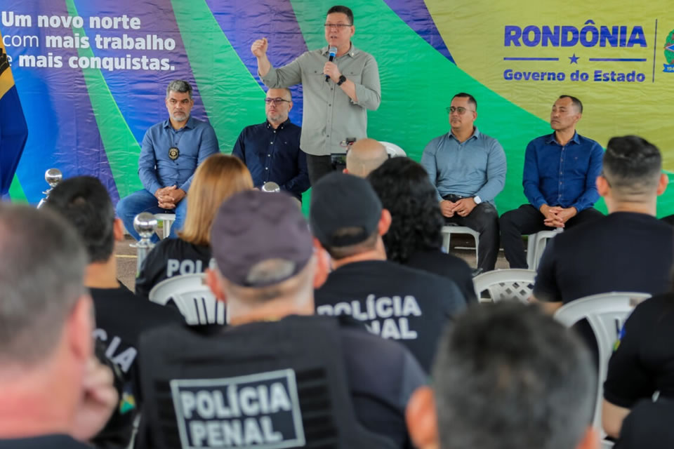 Governador Marcos Rocha recebe secretários de justiça e apresenta resultados em projetos de ressocialização 