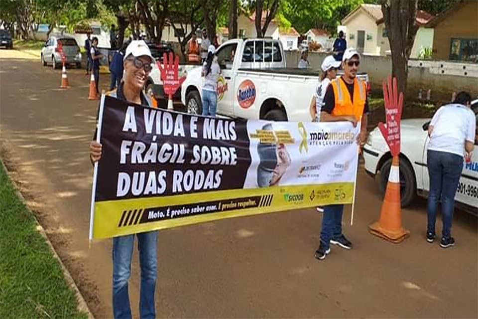 Maio Amarelo encerra atividades em evento na Aciv após mês de intensa programação