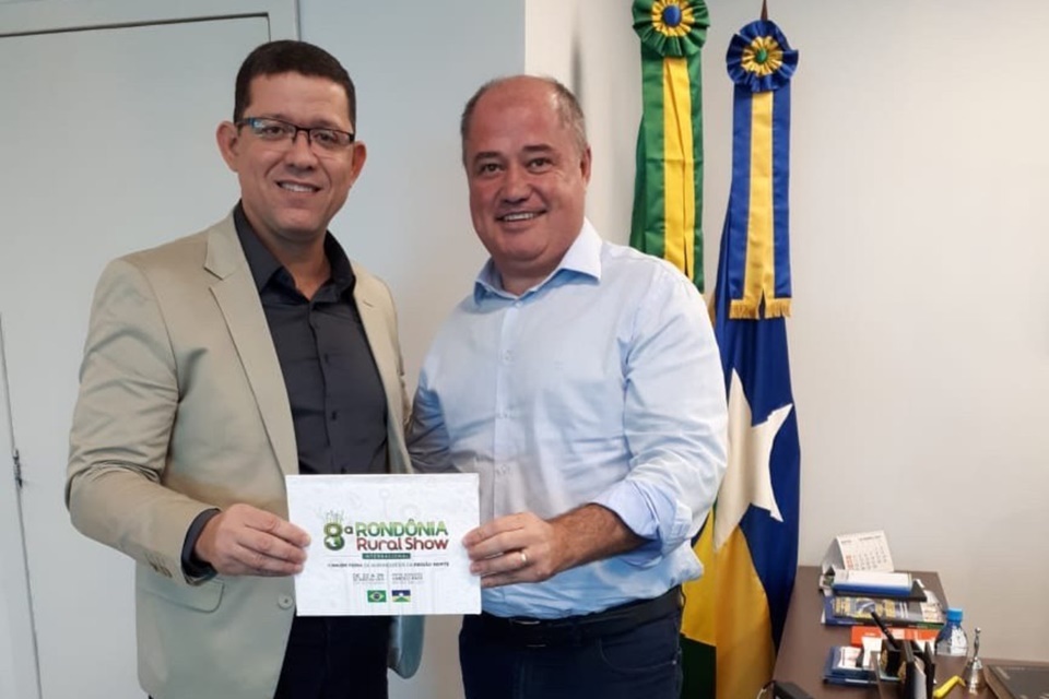 Prefeitura e Governo reafirmam parceria para realização da Rondônia Rural Show