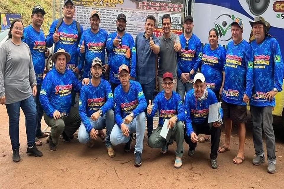 Com apoio do deputado Cássio Gois, 3º Torneio de Pesca Esportiva da Asdec é realizado