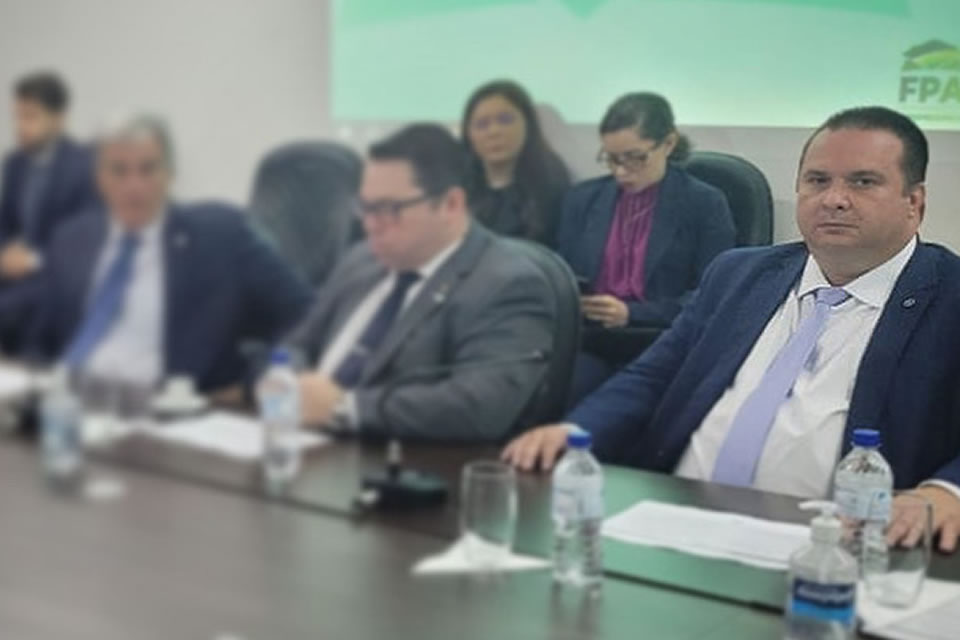Luís do Hospital participa de reunião para discutir Mercado de Créditos de Carbono