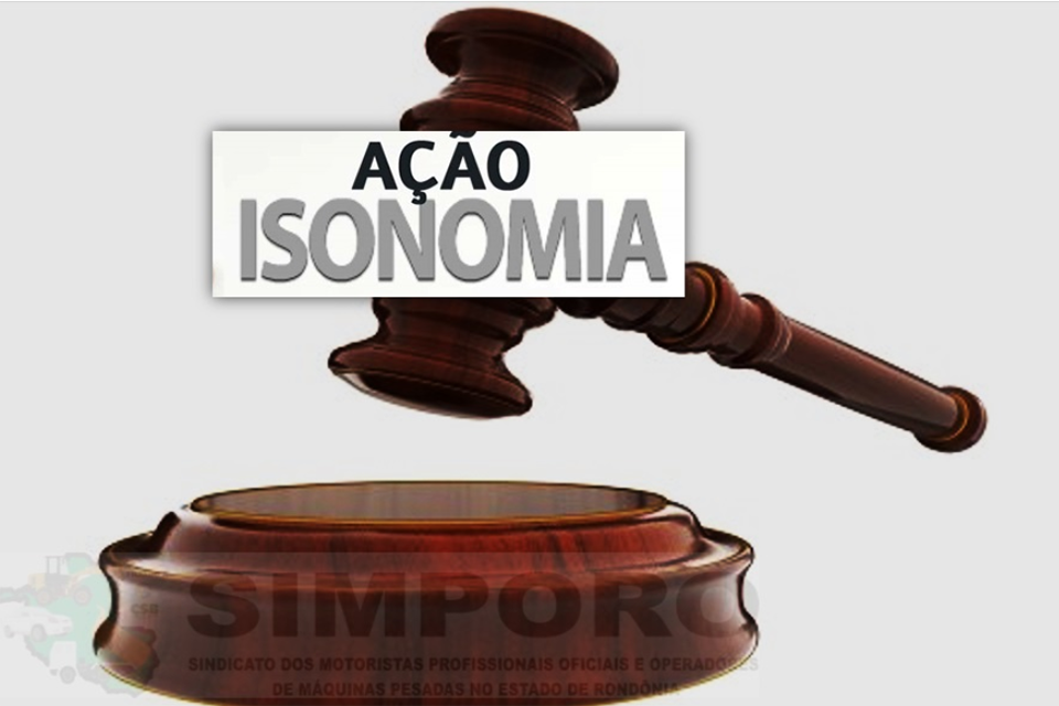 Comunicado URGENTE - AÇÃO DA ISONOMIA