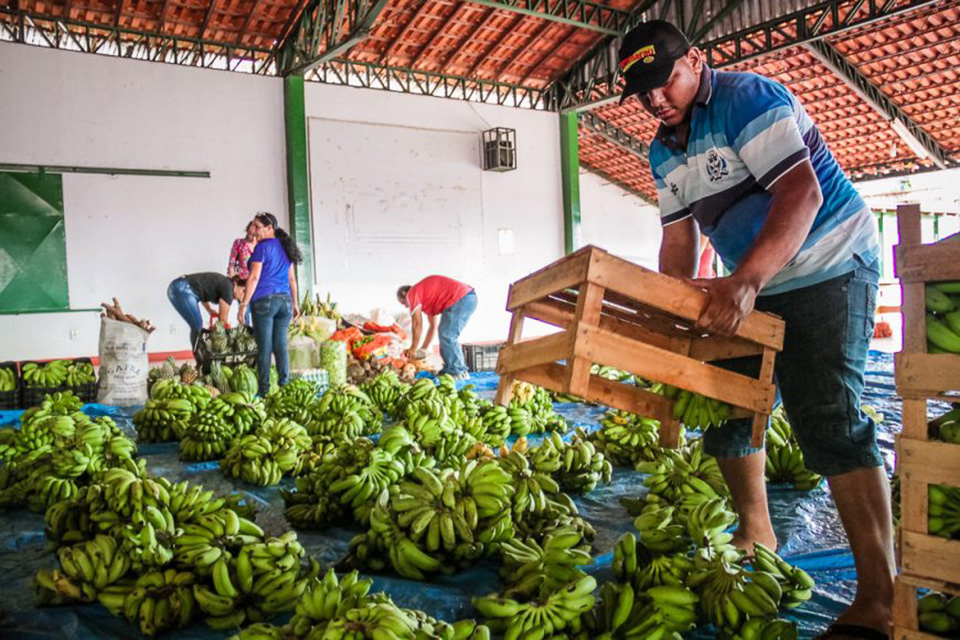 Programa de Aquisição de Alimentos beneficia entidades sociais, hospitais e famílias com dez toneladas de produtos, em Porto Velho