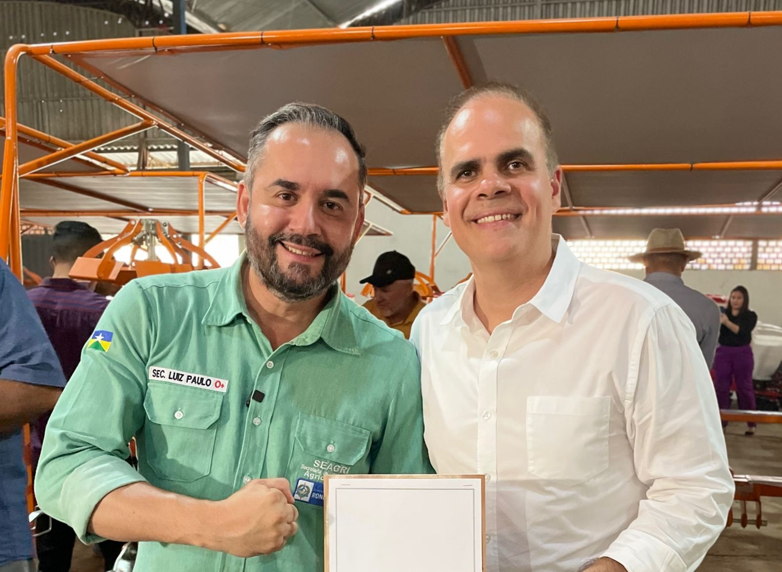Governo de Rondônia atende a pedido de Alan Queiroz e entrega implementos agrícolas para municípios