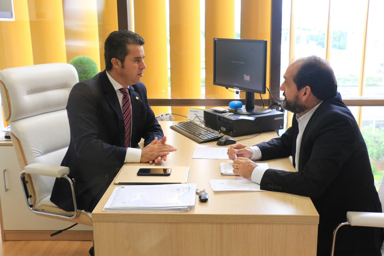 Deputado Laerte Gomes firma parceria com o senador eleito Marcos Rogério  