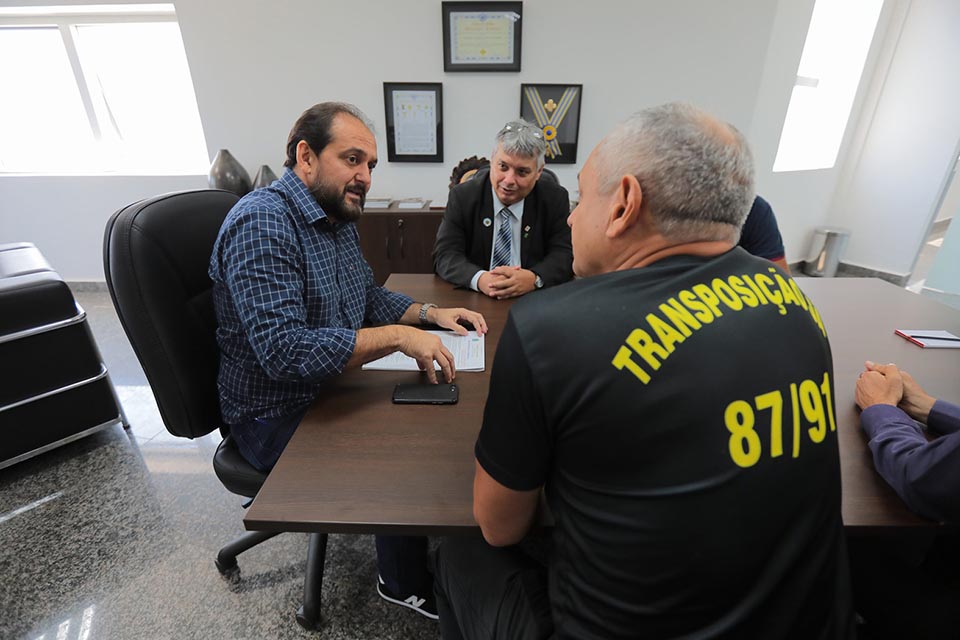 Presidente Laerte Gomes confirma apoio para tratar Transposição de militares do ex-Território Federal de Rondônia