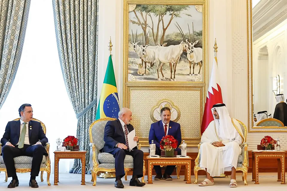 Brasil voltou a participar da geopolítica mundial, diz Lula no Catar