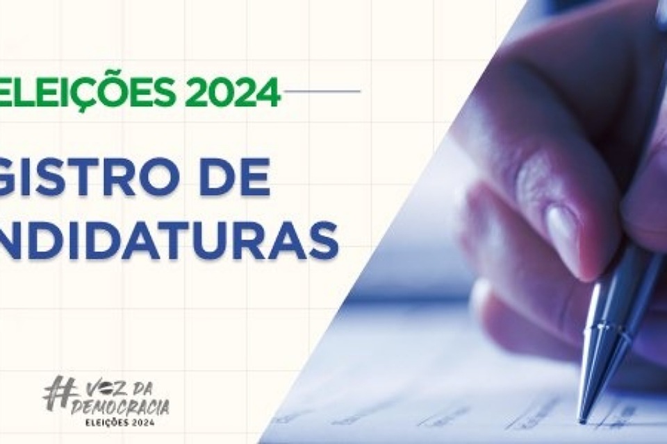 Partidos devem apresentar registro de candidaturas até quinta-feira