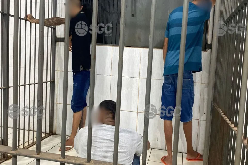 Trio é preso por tráfico de drogas próximo à rodoviária de Porto Velho