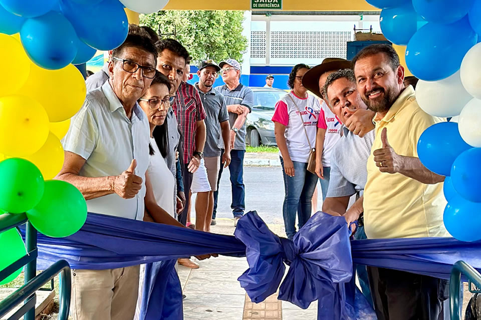 Deputado Laerte Gomes inaugura obras e entrega 20 motos 0km para atender agentes comunitários de saúde em Nova União
