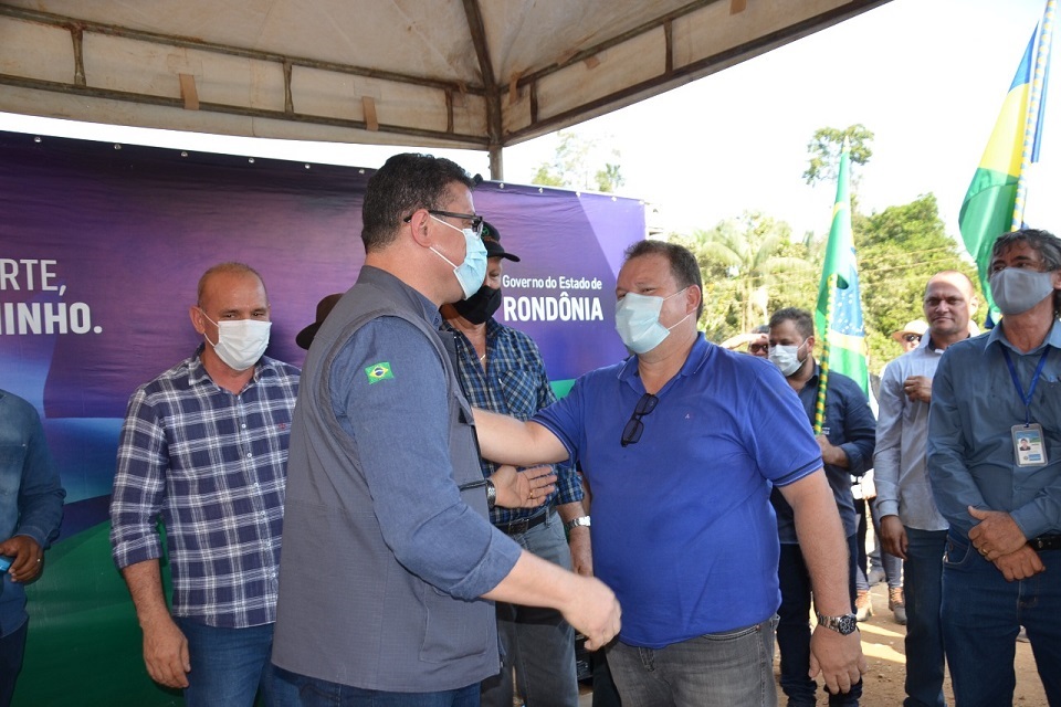 Deputado Dr. Neidson participa da entrega oficial da ponte sobre o rio Jaci na RO-420