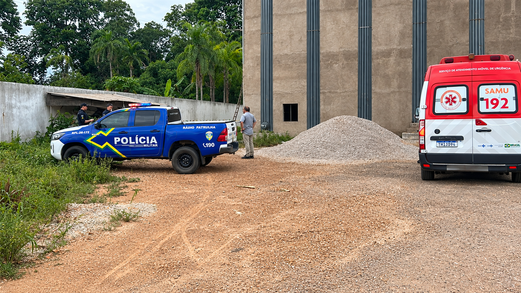 Homem é assassinado em obra próxima ao Hospital de Amor