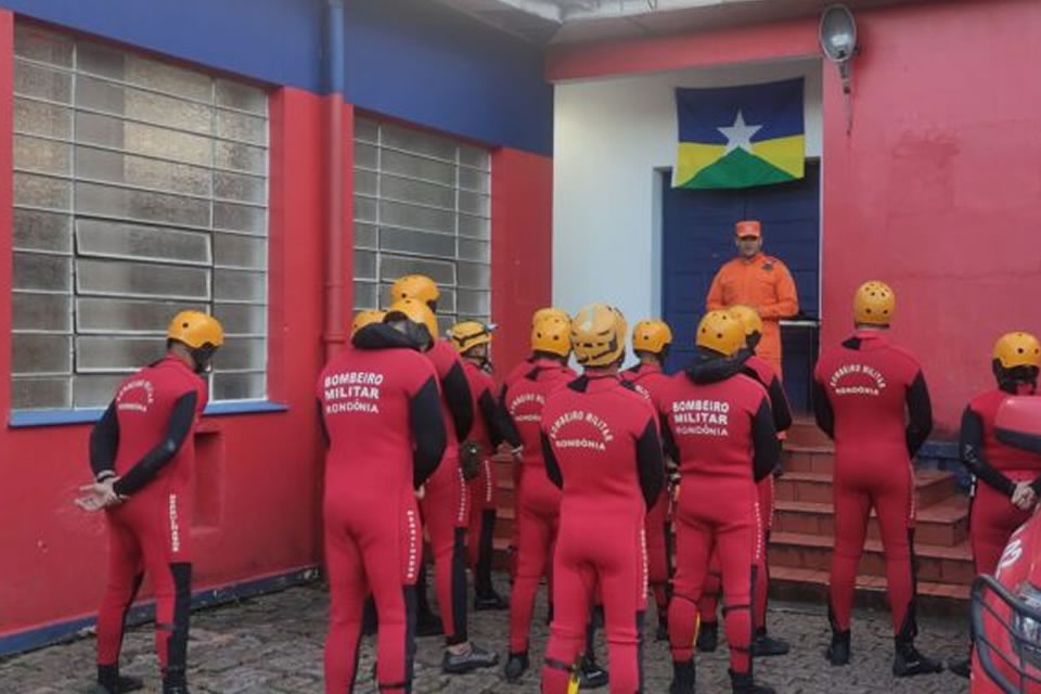 Equipe da força-tarefa de Rondônia está completa em RS e reforça resgates em áreas atingidas