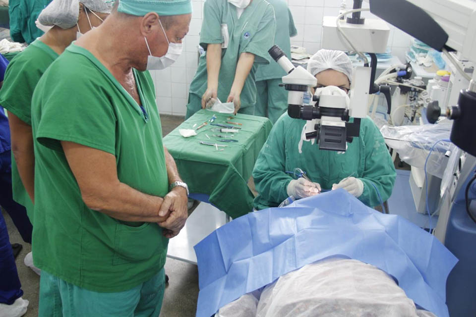 Mutirão de cirurgia de catarata em Ariquemes atende mais de 100 pessoas