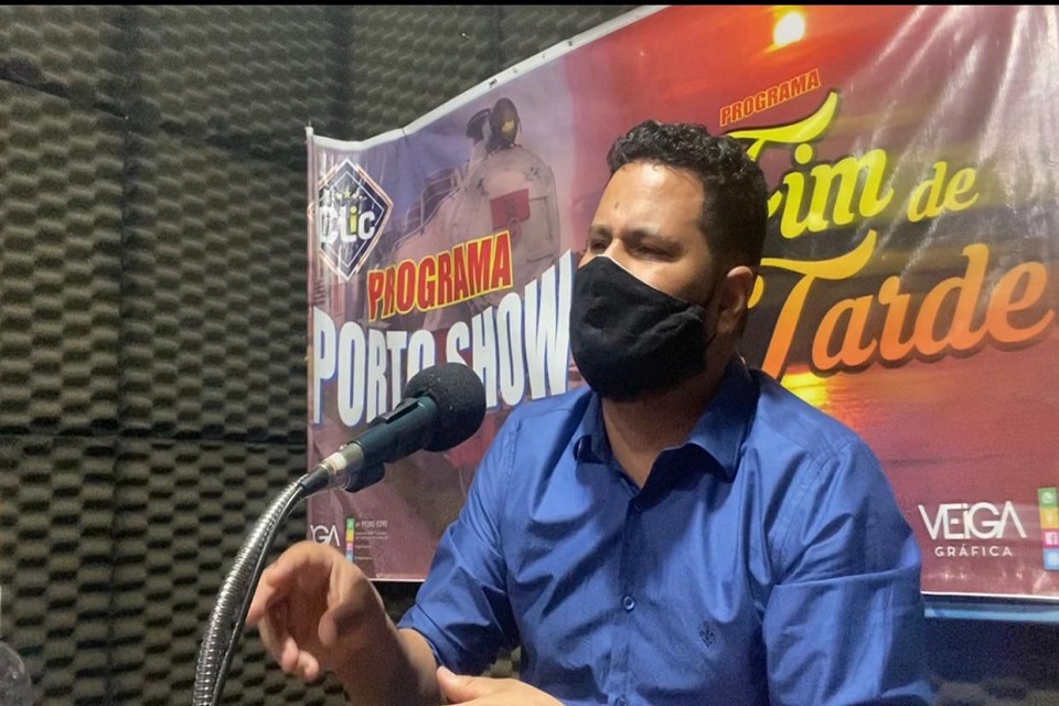 Pré-candidato a prefeito de Porto Velho durante entrevista pede união dos partidos 
