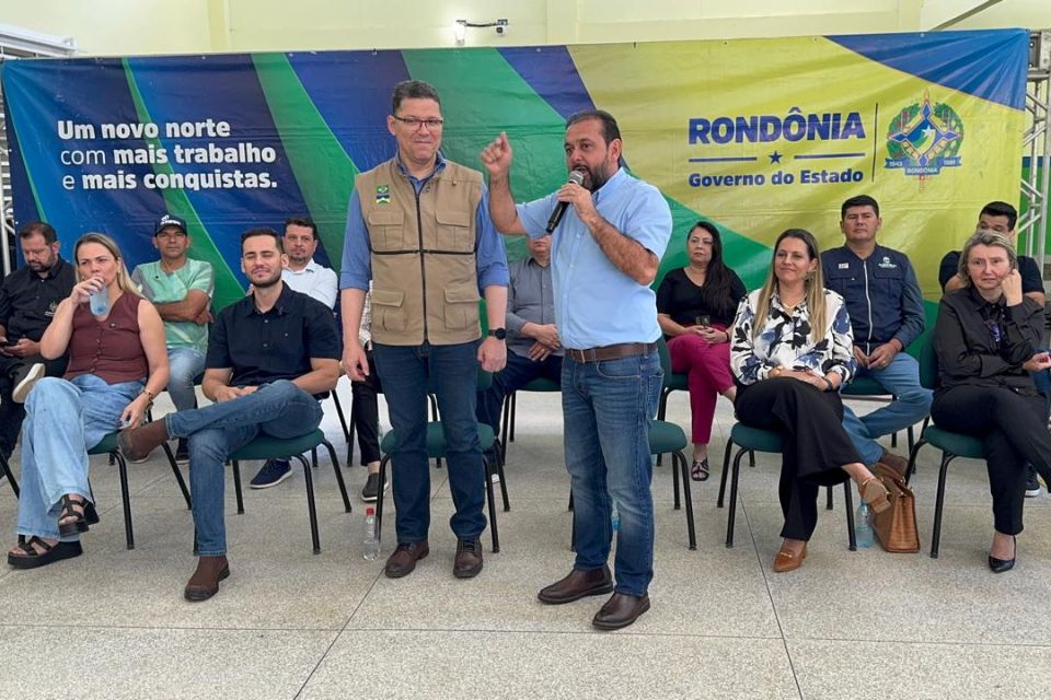 Laerte Gomes e governador Marcos Rocha entregam Escola 13 de Maio com novas instalações em Ji-Paraná