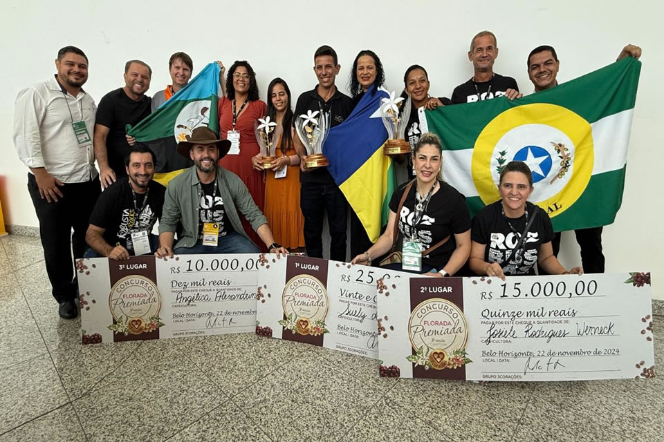 Cássio Gois prestigia a SIC e comemora vitória de Rondônia na categoria Canéfora