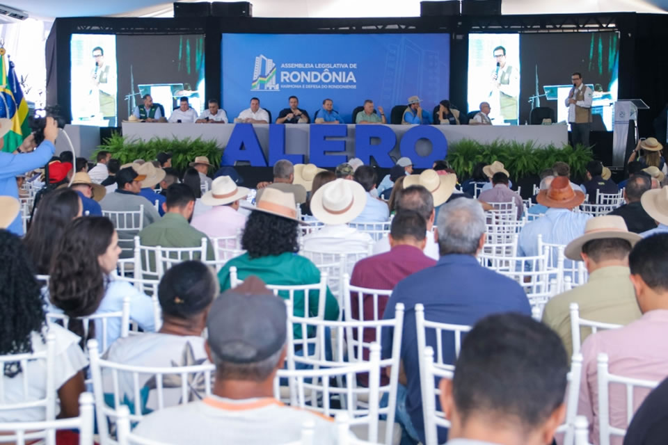 Assembleia Legislativa debate regularização fundiária na Rondônia Rural Show