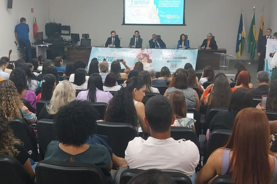 Tribunal de Justiça de Rondônia lança campanha para incentivar e divulgar o Serviço Família Acolhedora