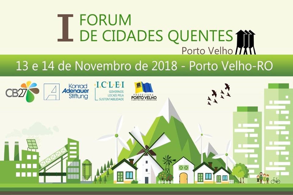 Porto Velho sediará o ‘l Encontro do Fórum de Cidades Quentes’