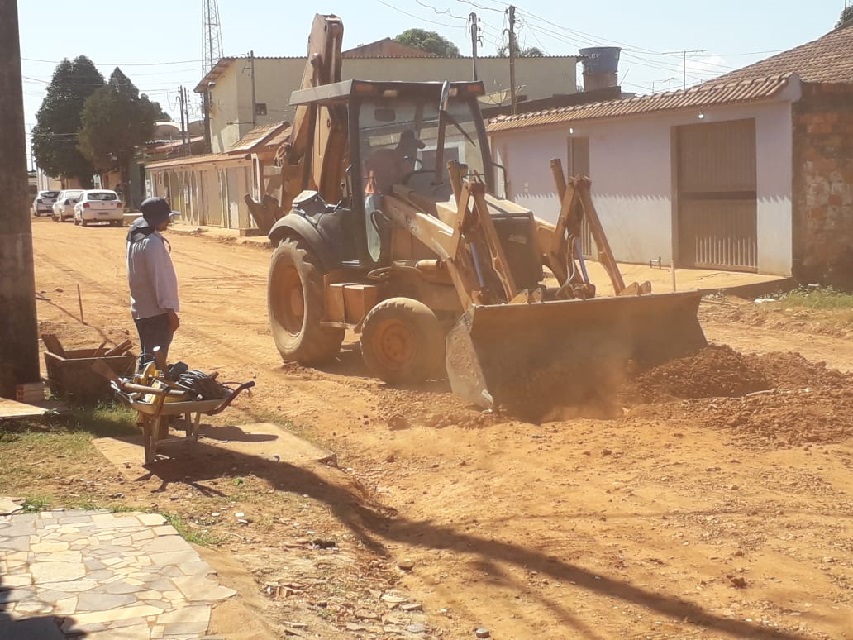 Dezoito vias serão pavimentadas, totalizando 4,5Km de asfalto dentro do bairro