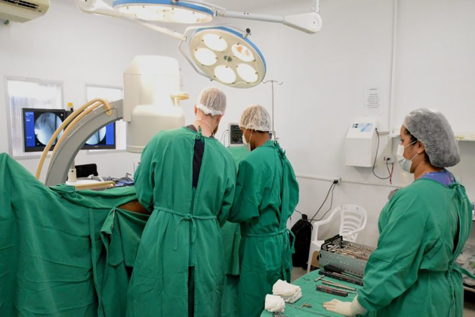 Hospital de Base realiza mutirão de cirurgias ortopédicas em Porto Velho