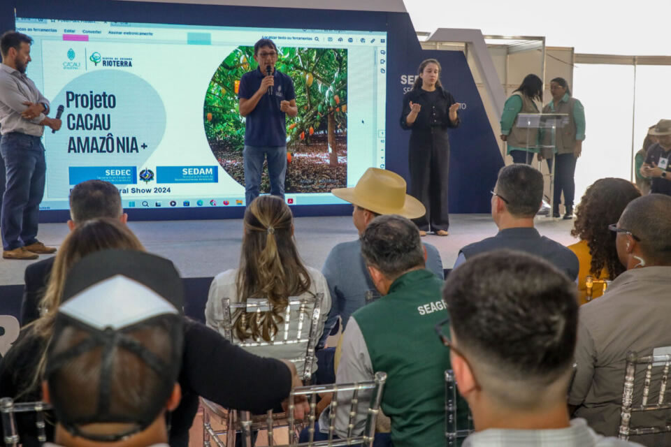 Investimento para impulsionar a produção de cacau é destacado durante Rondônia Rural Show