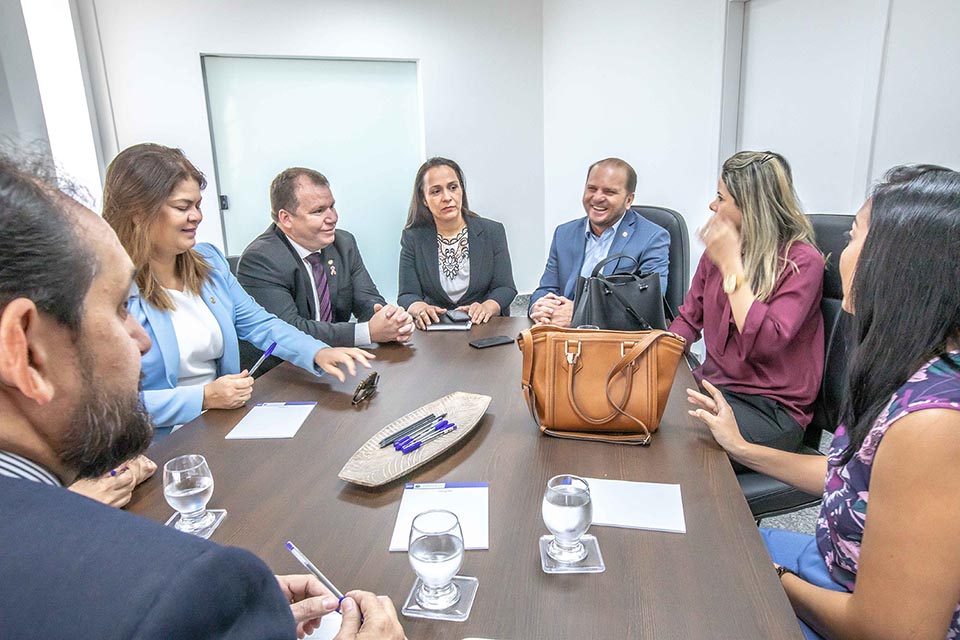 Em reunião com delegadas, Rosangela Donadon firma parceria com segurança pública