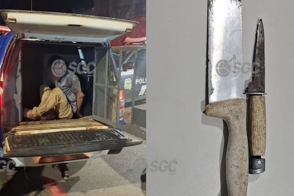 Homem é preso após confusão e ameaças em distribuidora na capital