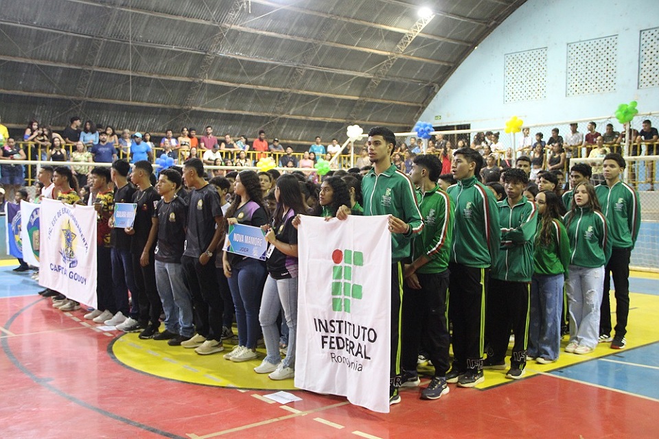 Dra. Taíssa participa da abertura dos Jogos Escolares de Rondônia na Região Mamoré