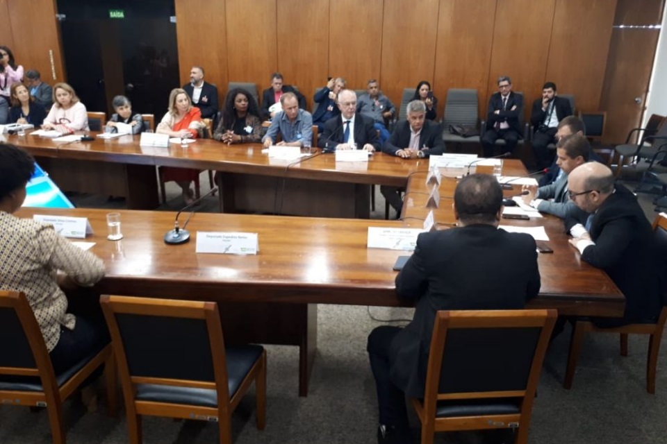 Sintero reúne-se em Brasília com bancada Federal de Rondônia, presidente da CEEXT e Ministério da Economia