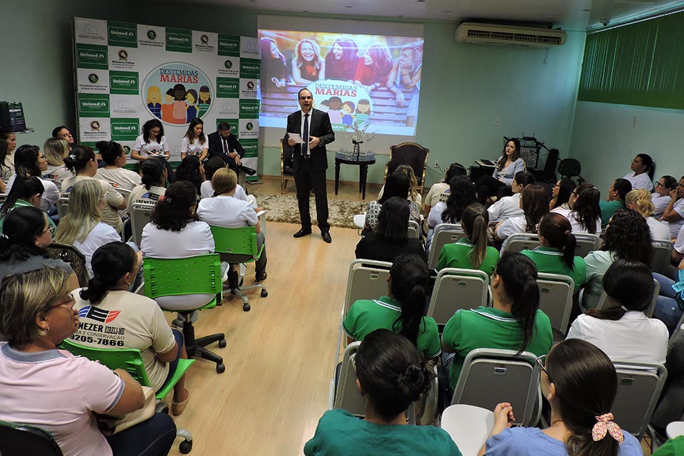 Ministério Público participa do projeto Destemidas Marias de conscientização contra a violência doméstica