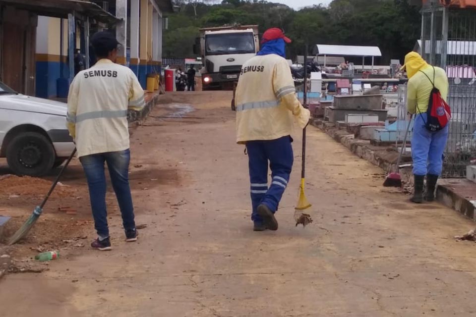 Prefeitura de Porto Velho cadastra ambulantes e conclui limpeza dos cemitérios