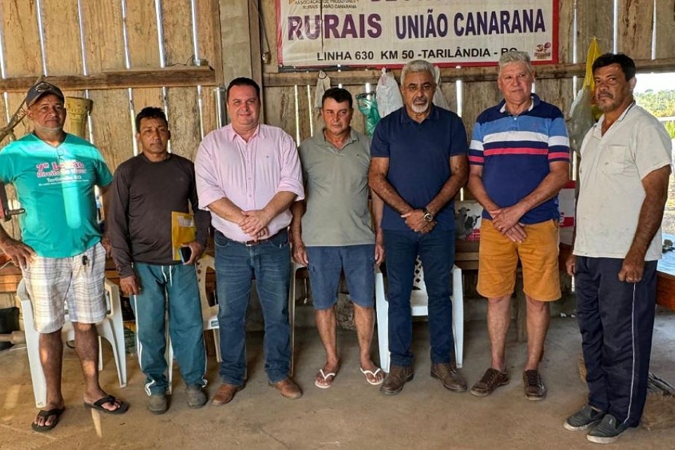 Luís do Hospital visita comunidades rurais e reforça compromisso com o setor agropecuário de Rondônia