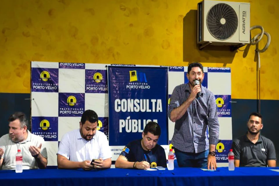 Presidente da Câmara Municipal Márcio Pacele, participa da Consulta Pública em Vista Alegre 