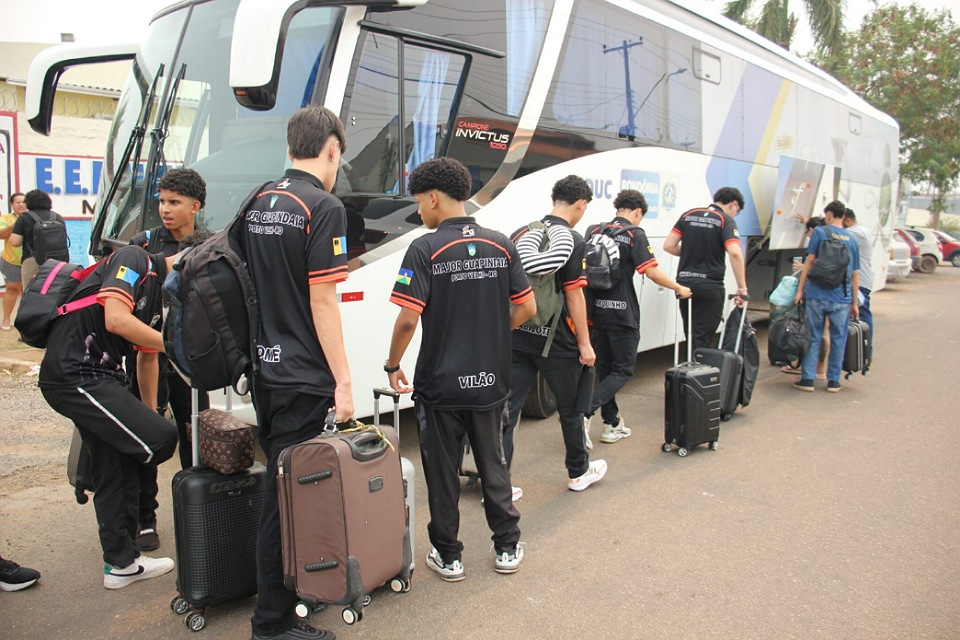 Time de futsal de escolas rondonienses disputam Campeonato Brasileiro, em Brasília