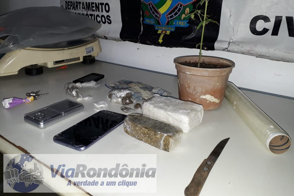  Polícia fecha boca de fumo apreende drogas e manda dois para cadeia