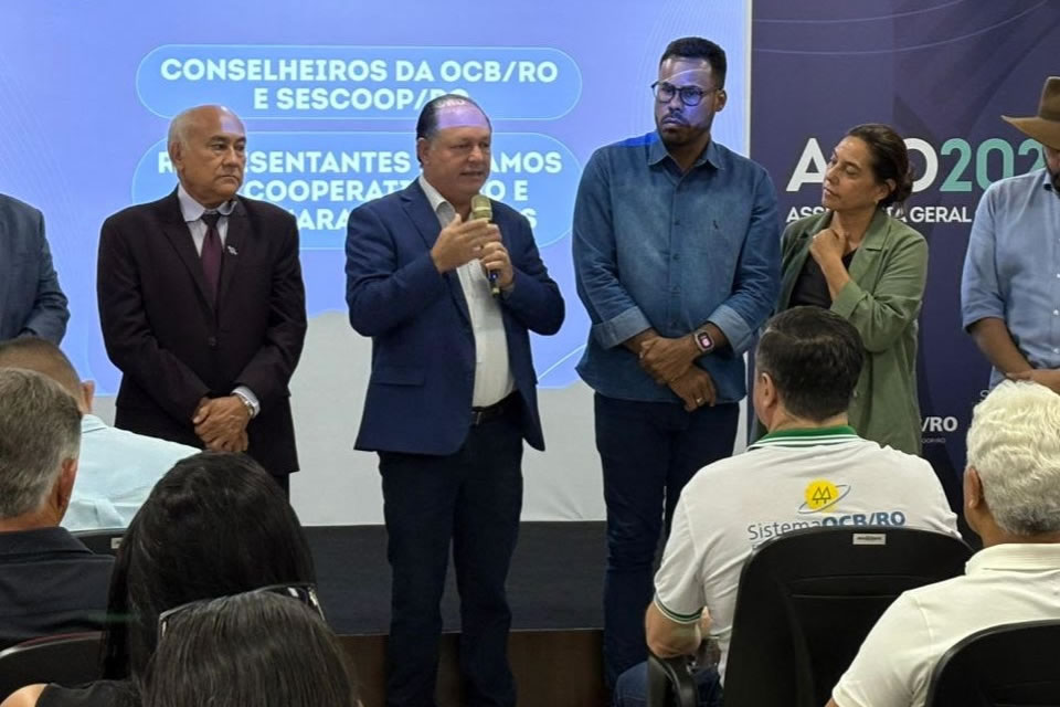 Deputado Pedro Fernandes prestigia posse da nova diretoria da OCB-RO e reforça apoio ao cooperativismo em Rondônia