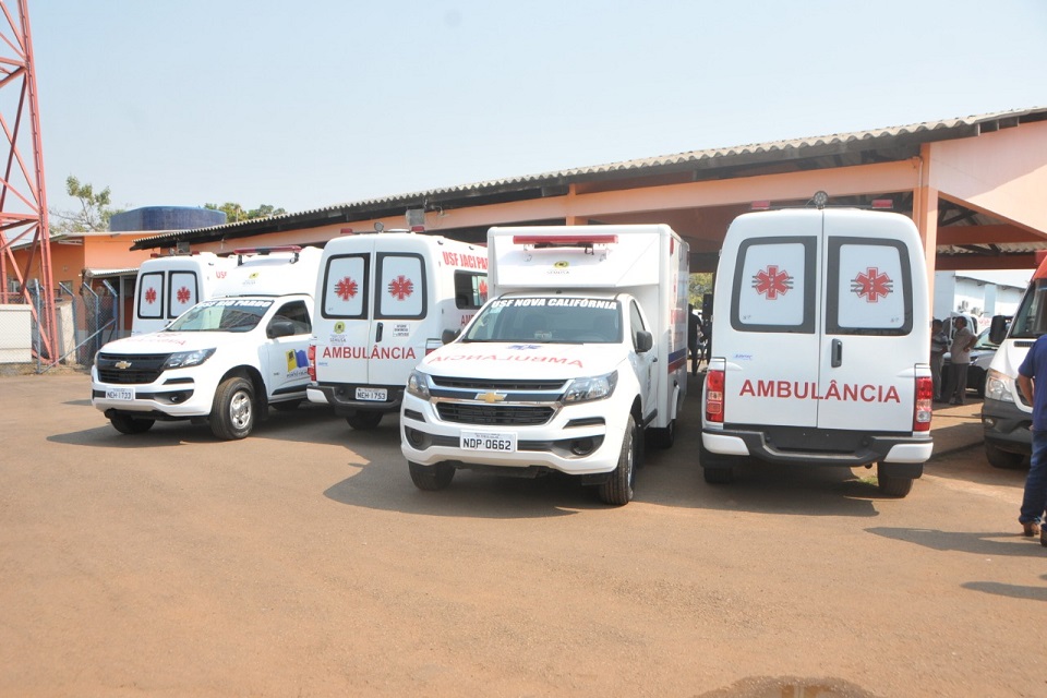 Frota de ambulâncias tem crescimento na atual gestão