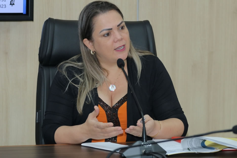 Cláudia de Jesus solicita recursos para proteção das mulheres durante reunião da Comissão da Mulher