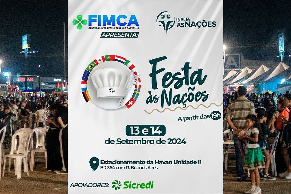 11ª edição da Festa Às Nações acontece nos dias 13 e 14 de setembro