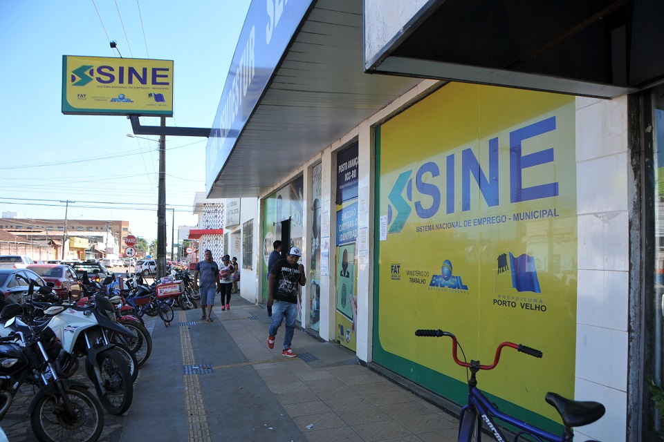 Sine oferece 31 vagas de emprego nesta quinta-feira, 23, em Porto Velho
