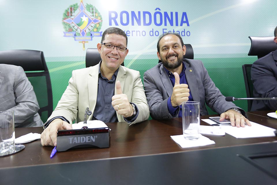 Governador assina Ordem de Serviço das obras de esgotamento sanitário de Ji-Paraná na sexta-feira, anuncia presidente Laerte Gomes