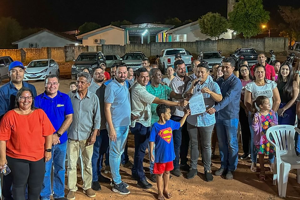 Deputado Cássio Gois destina recursos para viabilizar 100% de asfaltamento do bairro Limoeiro, em Cacoal