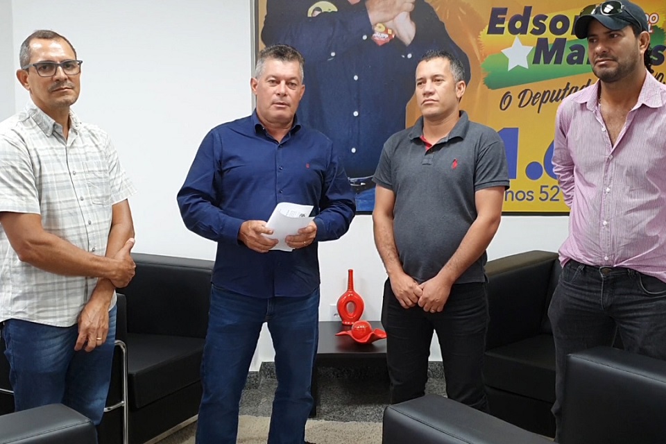 Deputado Edson Martins garante mais recursos de emenda para o município de Urupá