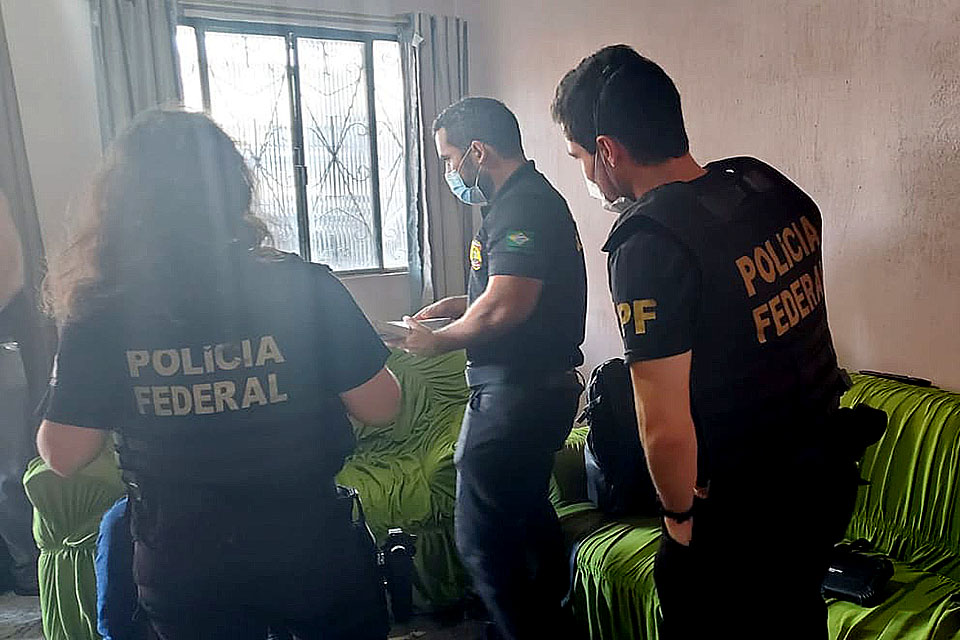 Operação da PF prende acusado de exploração sexual de crianças e adolescentes na internet