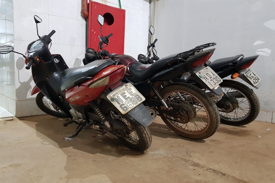 Três são presos com motocicletas clonadas na zona Sul de Porto Velho