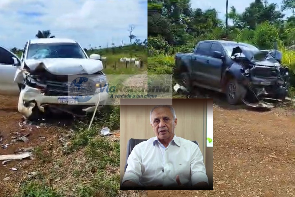 Pré-candidato a prefeito de Candeias do Jamari se envolve em acidente na zona rural