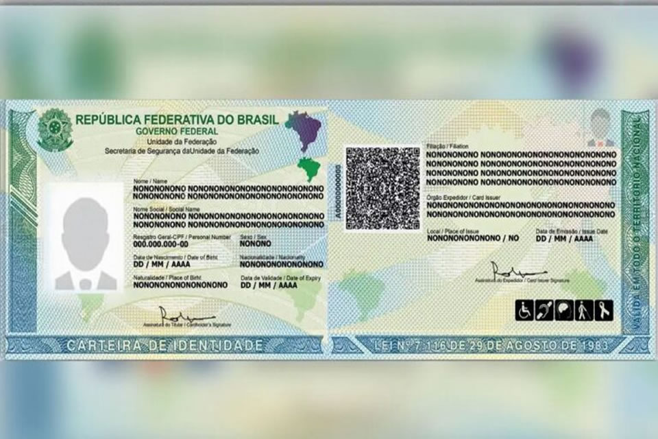 Governo de RO emite 182 mil novas Carteiras de Identidade Nacional