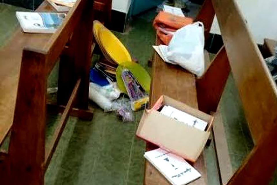 Apenado e comparsa são presos após arrastão em igreja evangélica em Porto Velho